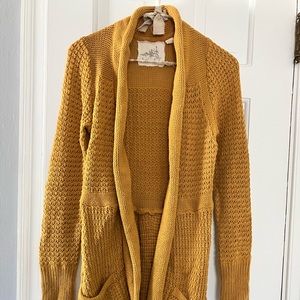 Anthropologie long cardigan sweaters S